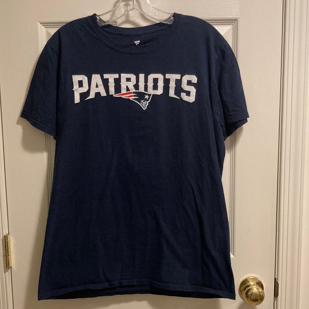 New England Patriots #1 Dad Short-sleeve T-shirt (size M)